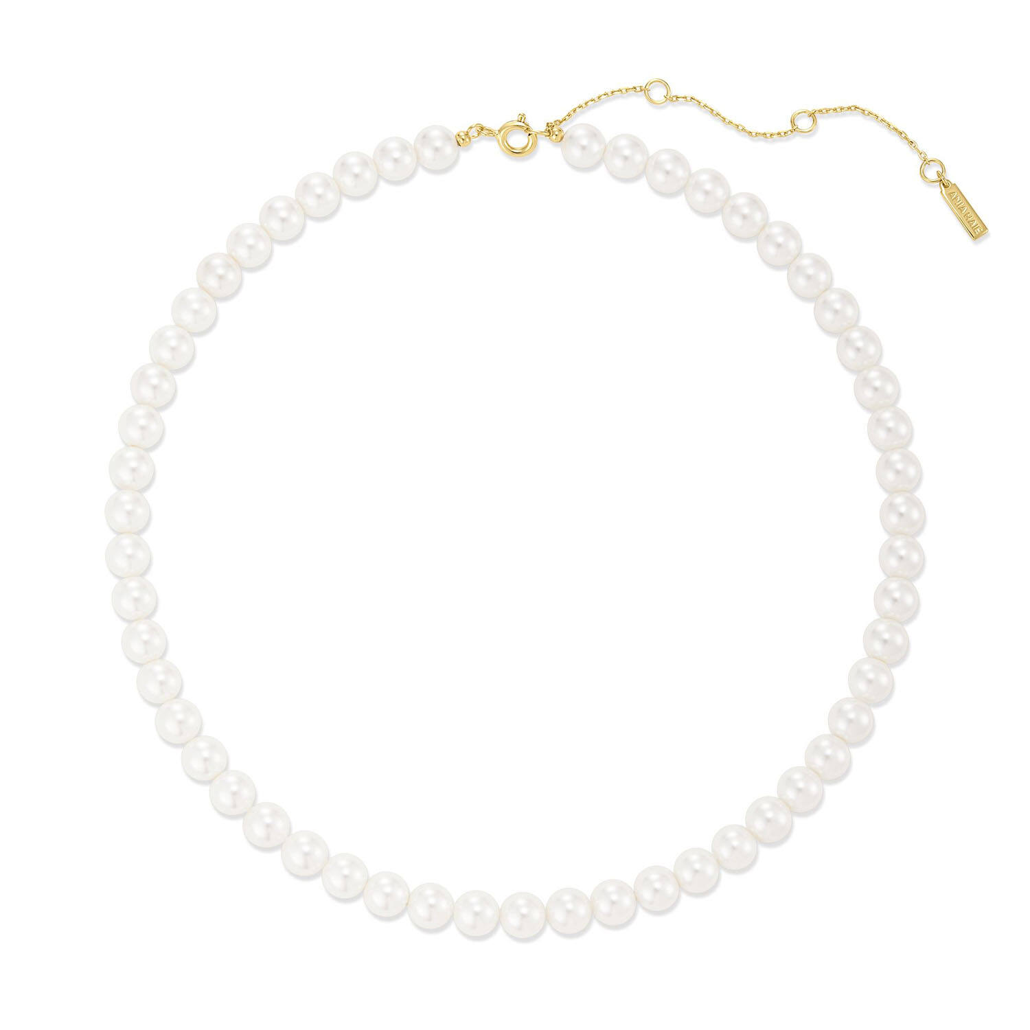  Luna Gaze - Colliers de perles - Argent / GP 14 carats - Perle - 45cm